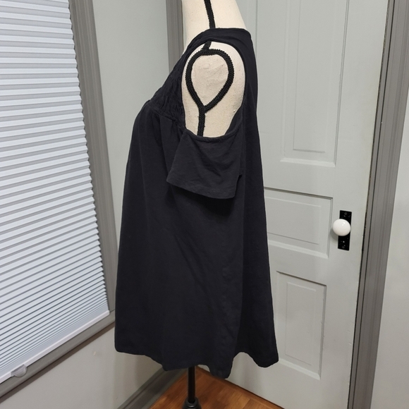 Lane Bryant Cold Shoulder Swing Tee - Picture 4 of 5